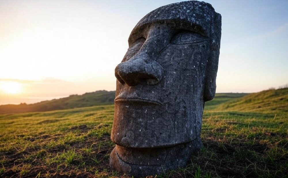 なぜモアイ像は土に埋まっていたのか？その理由を徹底考察