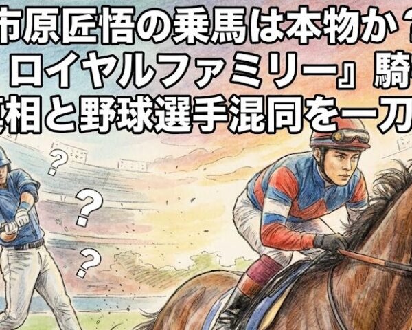 市原匠悟の乗馬は本物か？ 『ザ・ロイヤルファミリー』騎手役の演技真相と野球選手混同を一刀両断！