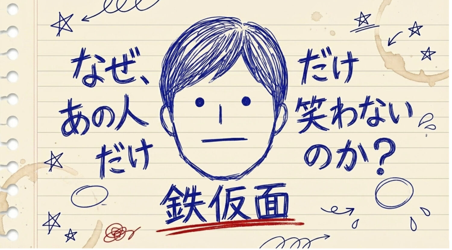 なぜあの人だけ笑わないのか?100万円がかかった残酷なルール