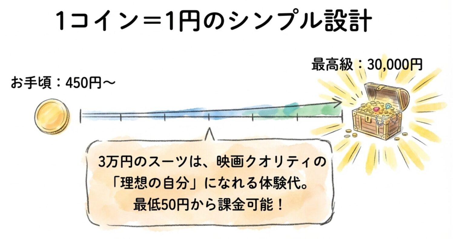 450円から30,000円まで！ホロスーツの価格帯