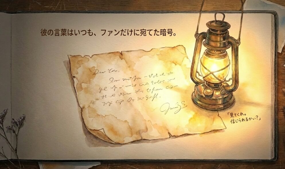 ニノ独特の文体で伝えるファンへの生の声