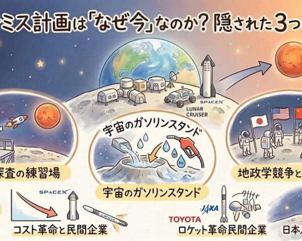 アポロから50年！アルテミス計画は「なぜ今」なのか？隠された3つの理由