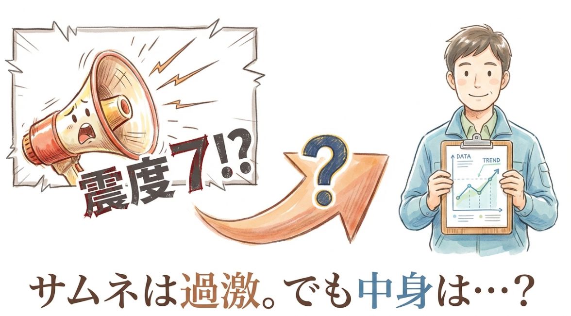 サムネは過激。でも中身は・・・