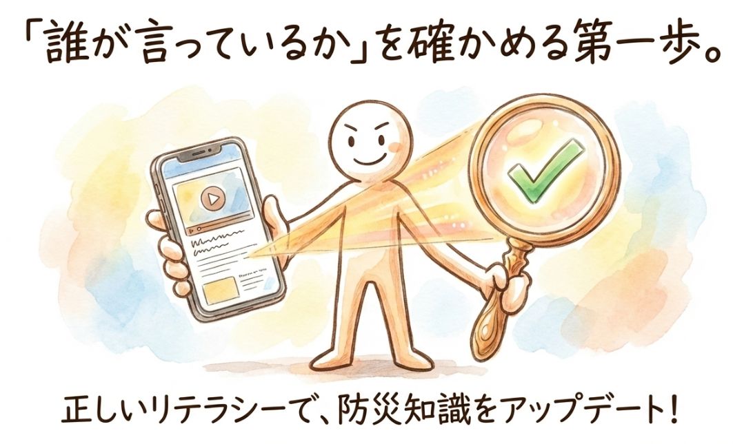 「誰が言っているのか」を確かめる第一歩