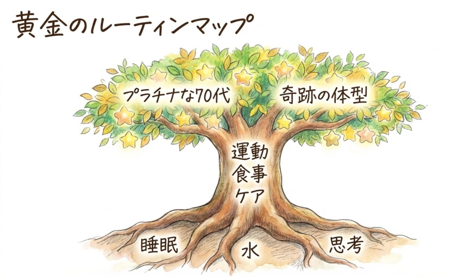 黄金のルーティンマップ