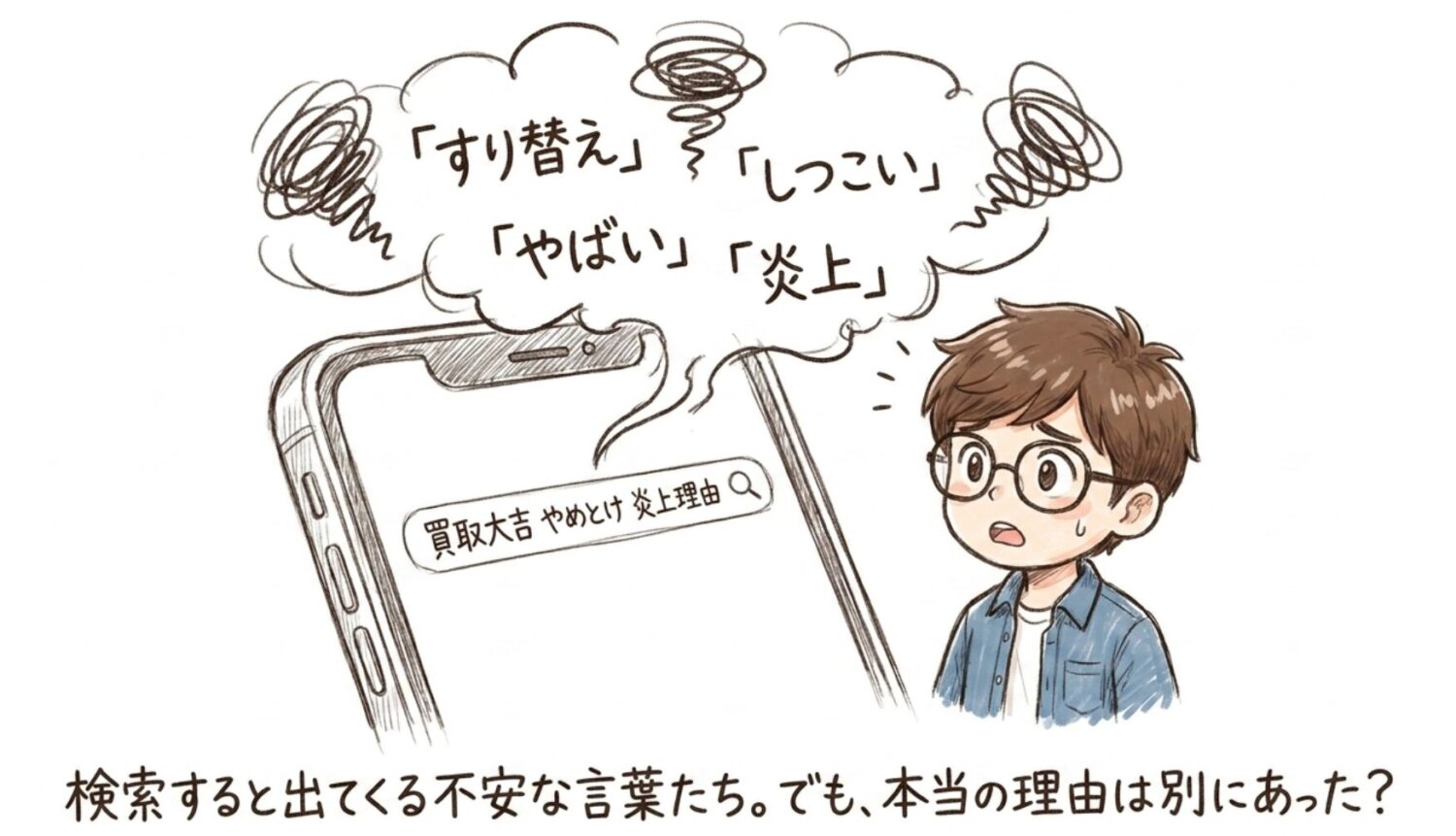 検索すると出てくる不安な言葉。本当の理由は別にあった?
