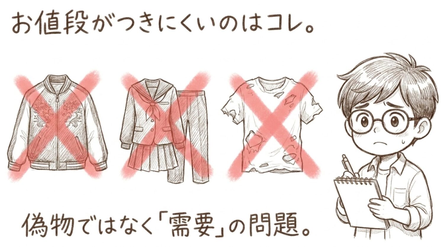 買取を断られやすいもの、値段がつかないもの