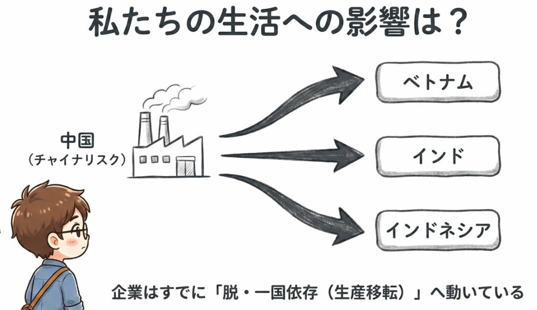 日本企業・私たちの生活への影響は