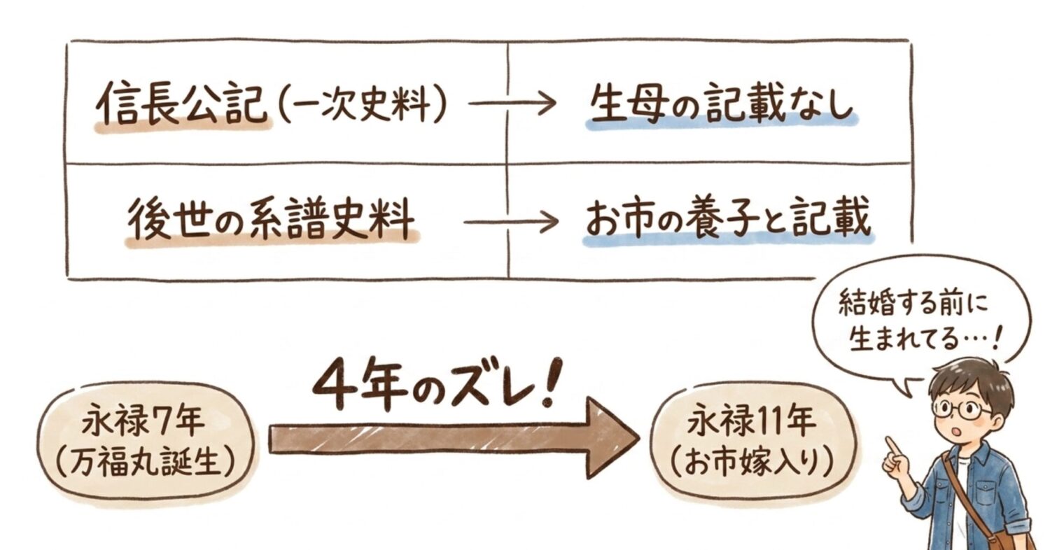 4年のズレ