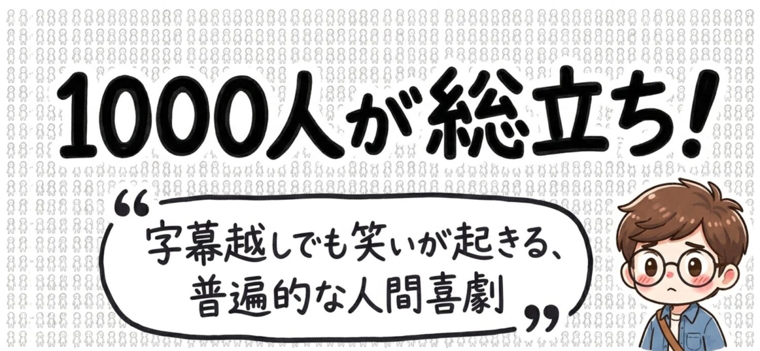 カンヌで1000人が立ち上がった瞬間