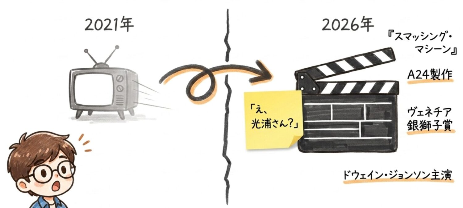 えっ！光浦さん？