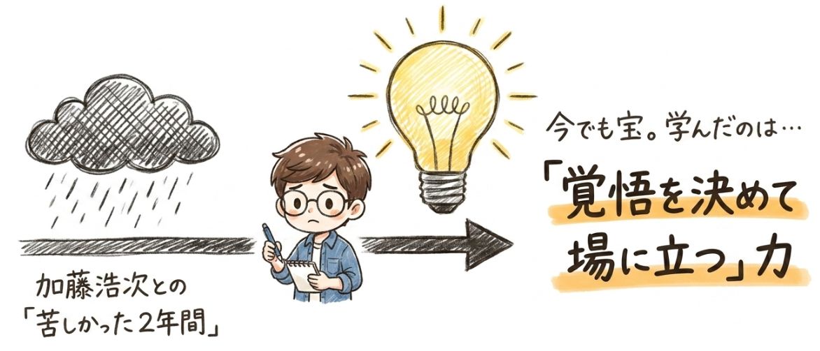 加藤浩次との苦しかった2年間