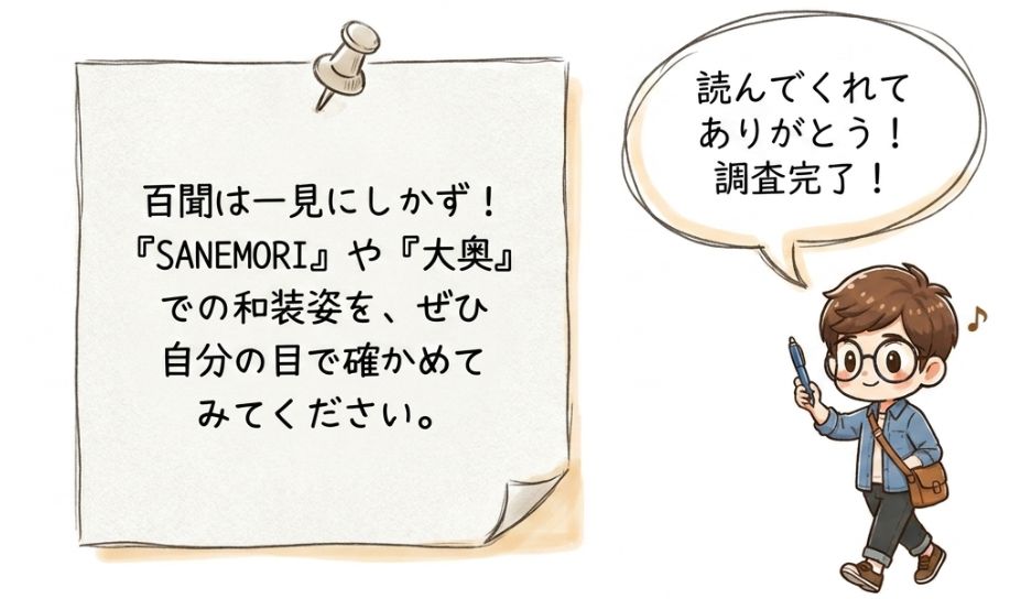 読んでくれてありがとう！調査終了