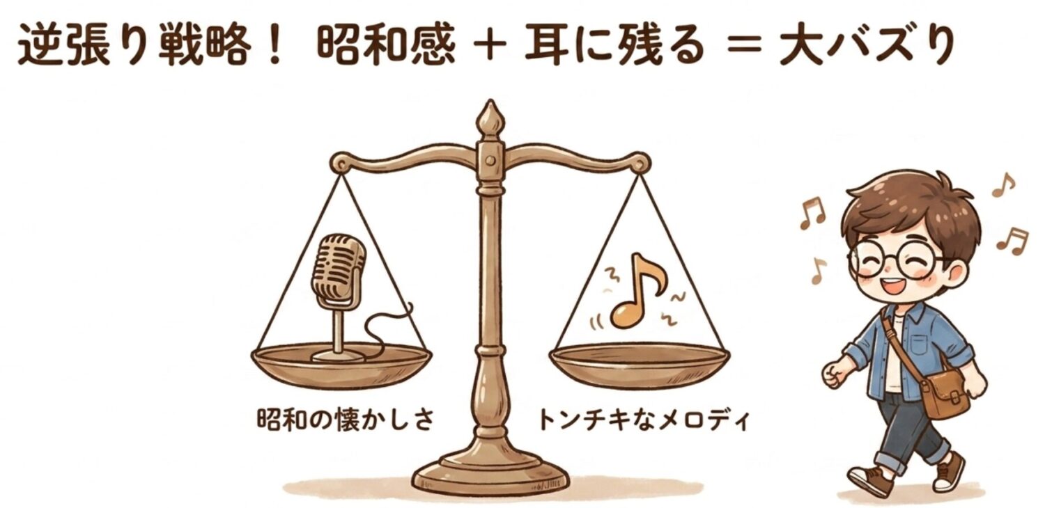 「昭和歌謡×トンチキ」が刺さった意外な理由