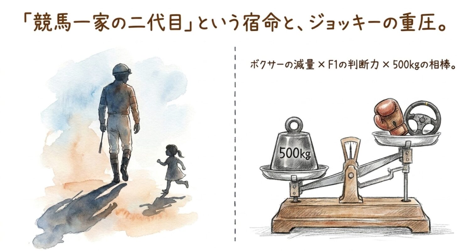 競馬一家の二代目という宿命とジョッキーの重圧