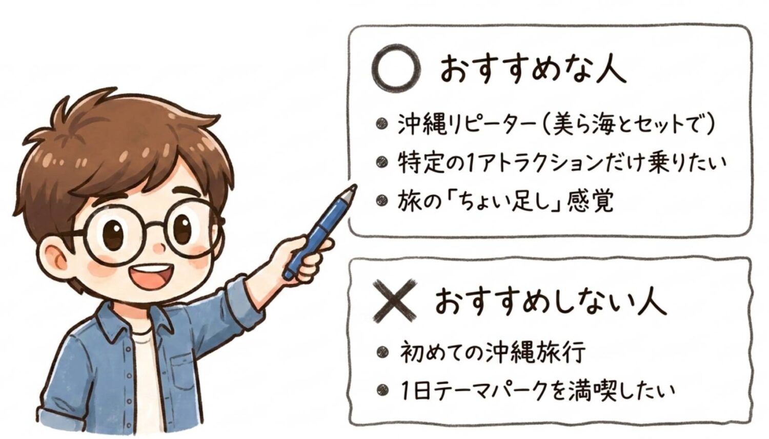 おすすめな人とおすすめしない人