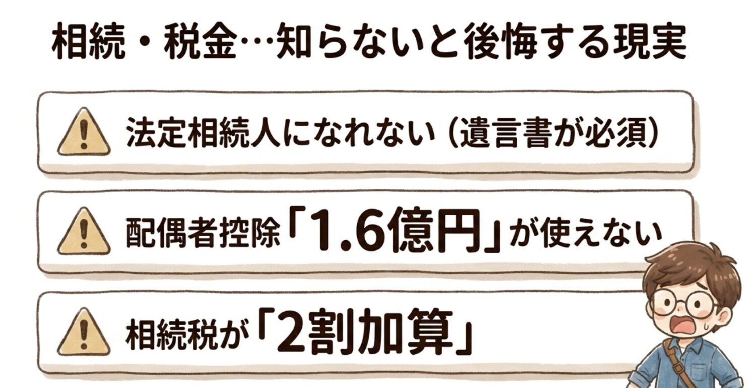 相続・税金など知らないと後悔する現実