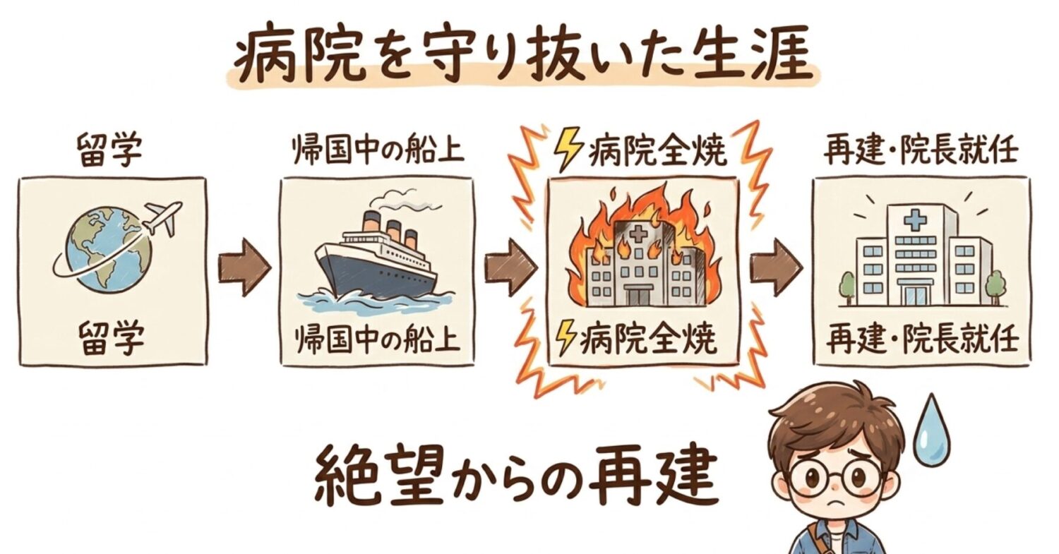病院を守り抜いた生涯