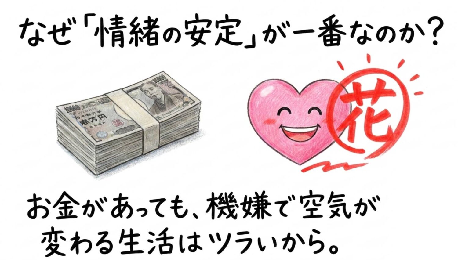 なぜ情緒の安定が一番なのか？
