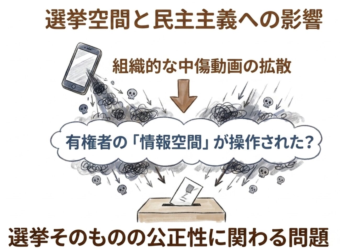 有権者の情報空間が操作された？
