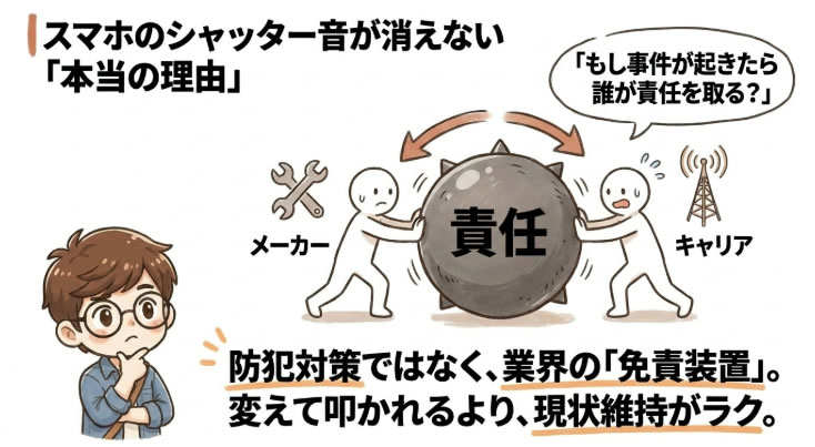 もし事件が起きたら誰が責任を取る？