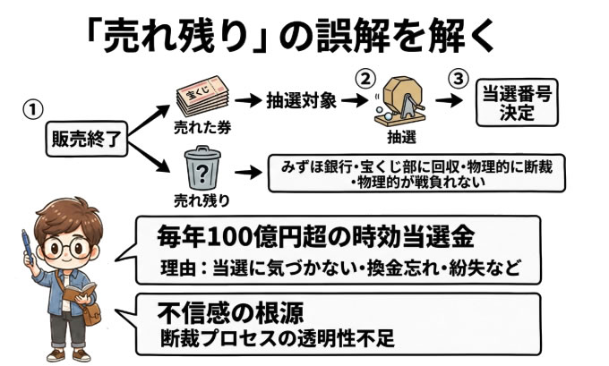売れ残りの誤解
