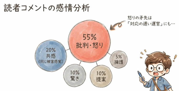 読者コメントの感情分析