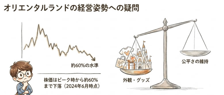 オリエンタルランドの経営姿勢への疑問