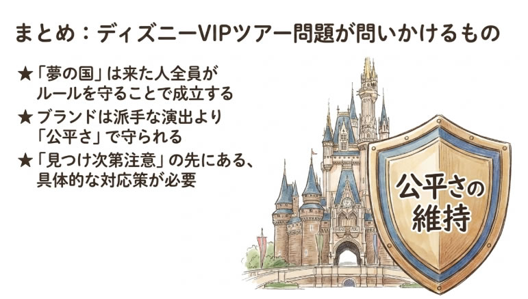 まとめ:ディズニーVIPツアーの金額の違いが問いかけるもの