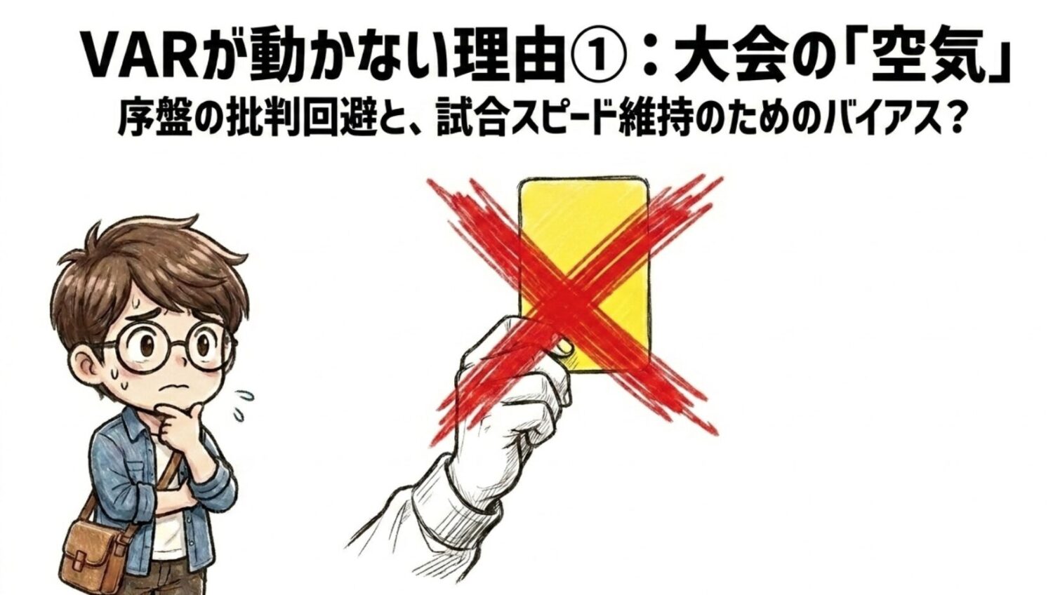 VARが動かない理由１：大会の空気