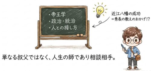 単なる叔父ではなく人生の師であり相談相手