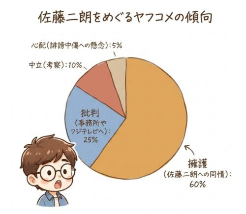 佐藤二朗をめぐるヤフコメの傾向