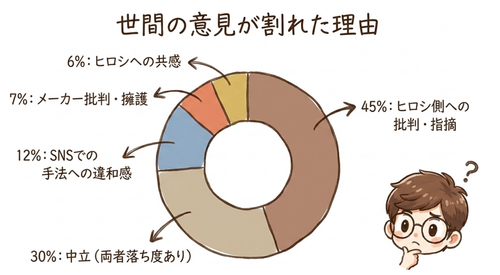 ヤフコメ分析:世間の意見が割れた理由