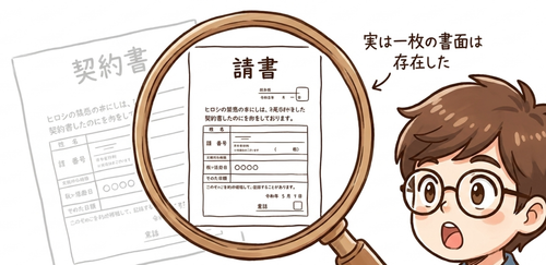 請書という一枚は存在していた