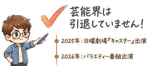 加藤晴彦、芸能界は引退していません